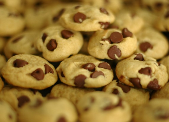 vegan chocolate chip cookies: 12 minis/ $4.75