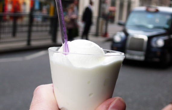 vegan gelato at harrods in london