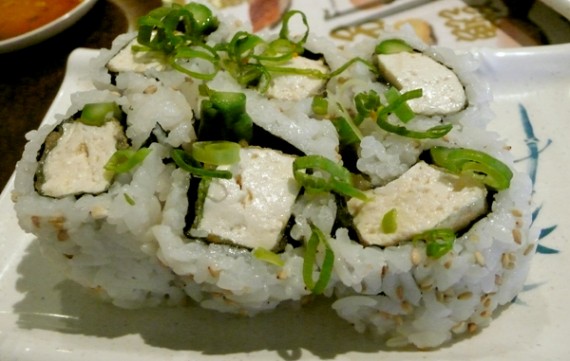 fried tofu roll. $7.50