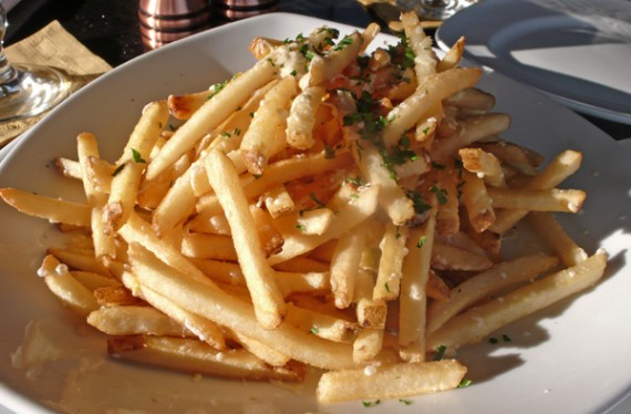 Garlic “Cheese” Fries  $7