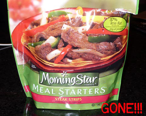 morningstar farms steak strips discontinued!
